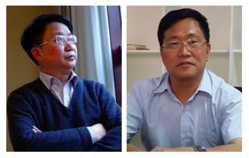 Lawyer Yang Jinzhu (杨金柱) (left) was supposedly “fired” by arrested lawyer Zhou Shifeng (周世锋), among a rash of such “dismissals” this year believed to have come about due to coercion.