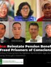 China: Reinstate Pension Benefits to Freed Prisoners of Conscience
