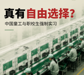 中国当局漠视国际法,纵容童工现象滋生
